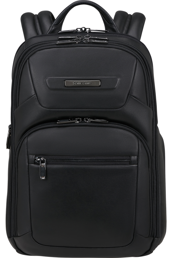 Samsonite Pro-Dlx 6 Leather Backpack 14.1'  Schwarz