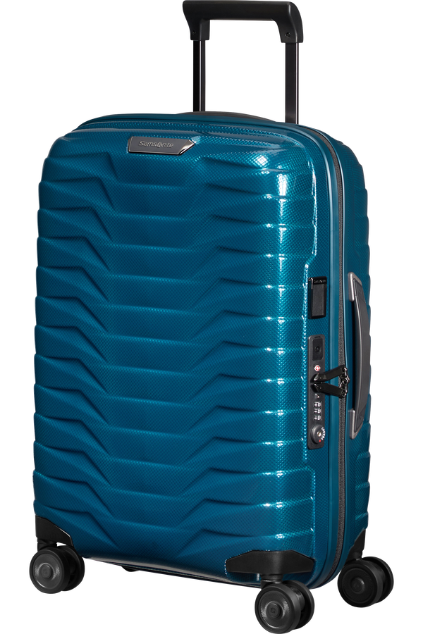 Samsonite Proxis Spinner Expandable 55cm  Bleu pétrole