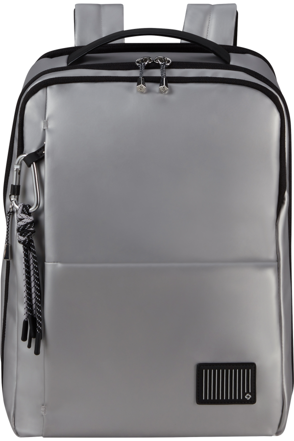 Samsonite Wander Last Backpack 14.1'  Argent m&eacute;tal