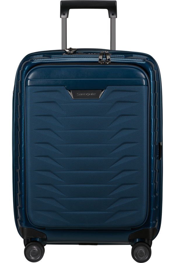 Samsonite Proxis Spinner Expandable Easy Access 55cm  Bleu p&eacute;trole