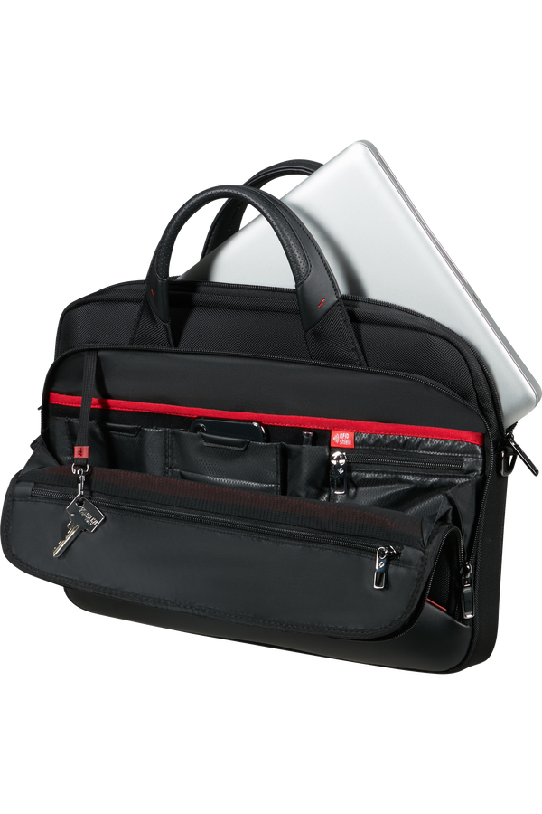 Samsonite Pro-DLX 6 Slim Briefcase 15.6'  Schwarz