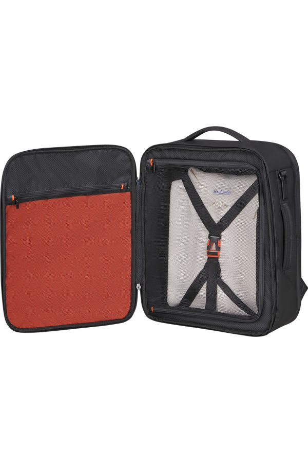 Samsonite Glazed Underseat Backpack M  Schwarz