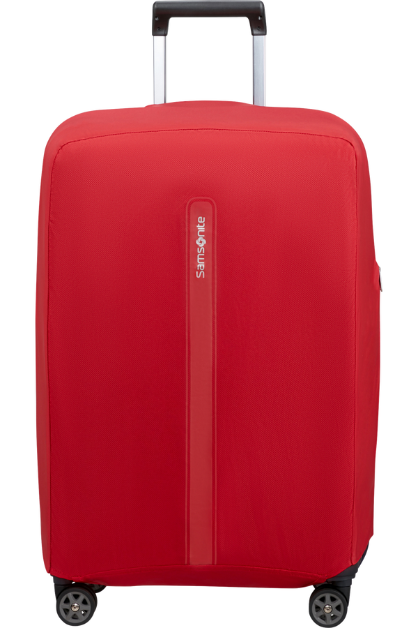 Samsonite Ta Revolution Foldable Luggage Cover M  Rouge