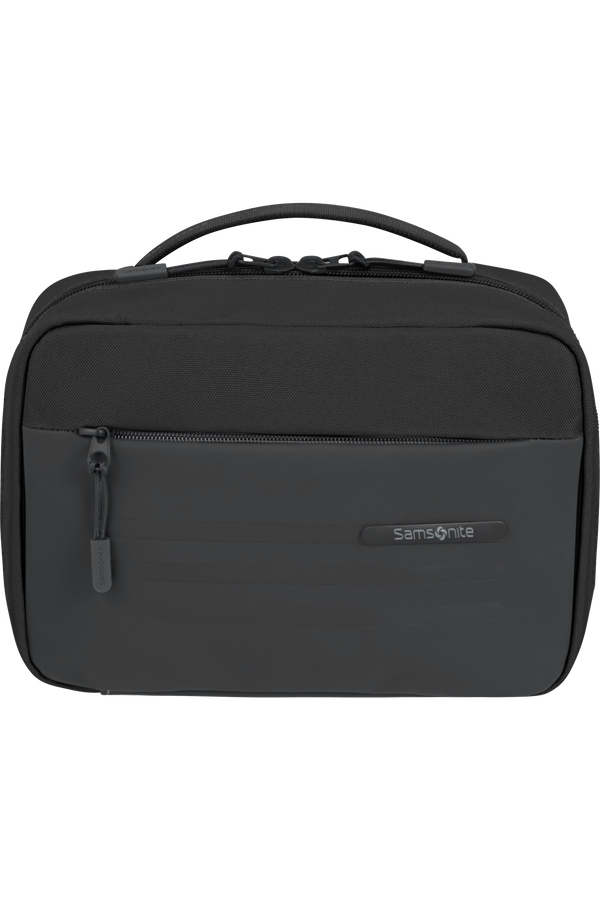 Samsonite Stackd Toilet Kit Hannging Toilet Kit  Noir