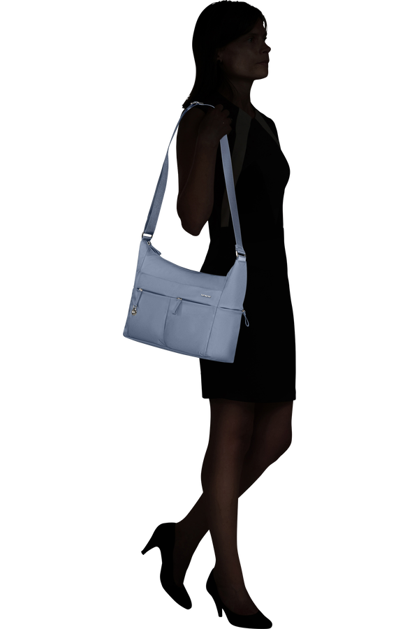 Samsonite Move 5.0 Shoulder Bag M + 2 Pock M  Storm Blue