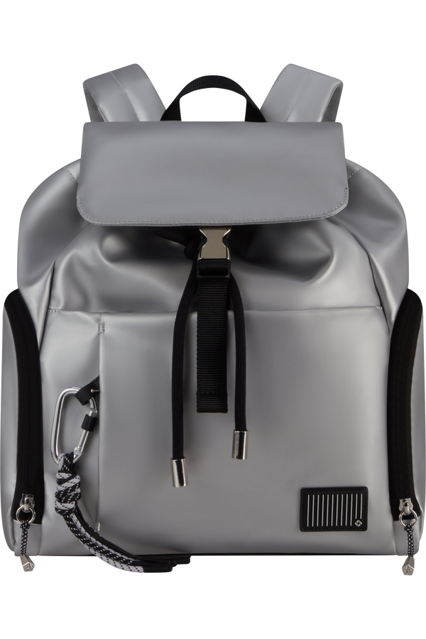 Samsonite Wander Last Backpack 3PKT 1 Buckle  Argent m&eacute;tal