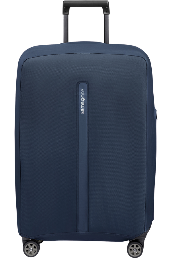 Samsonite Ta Revolution Foldable Luggage Cover M  Bleu nuit