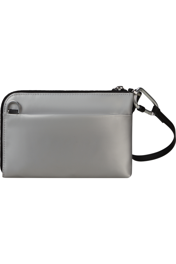 Samsonite Wander Last Mini Pouch  Argent m&eacute;tal