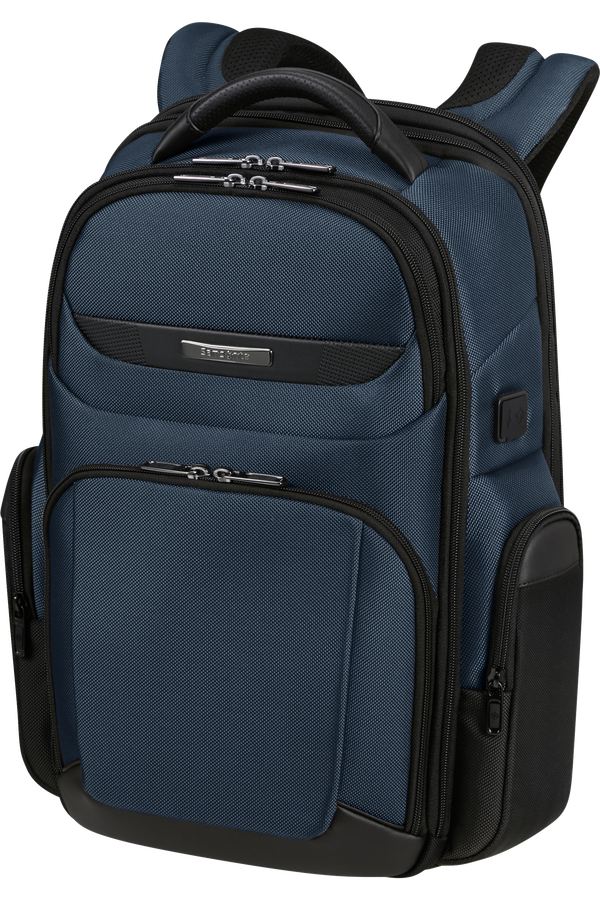 Samsonite Pro-Dlx 6 Backpack 3 Volume Expandable 15.6'  Blau