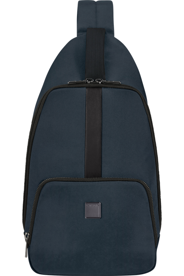 Samsonite Sacksquare Sling Bag M  Blau