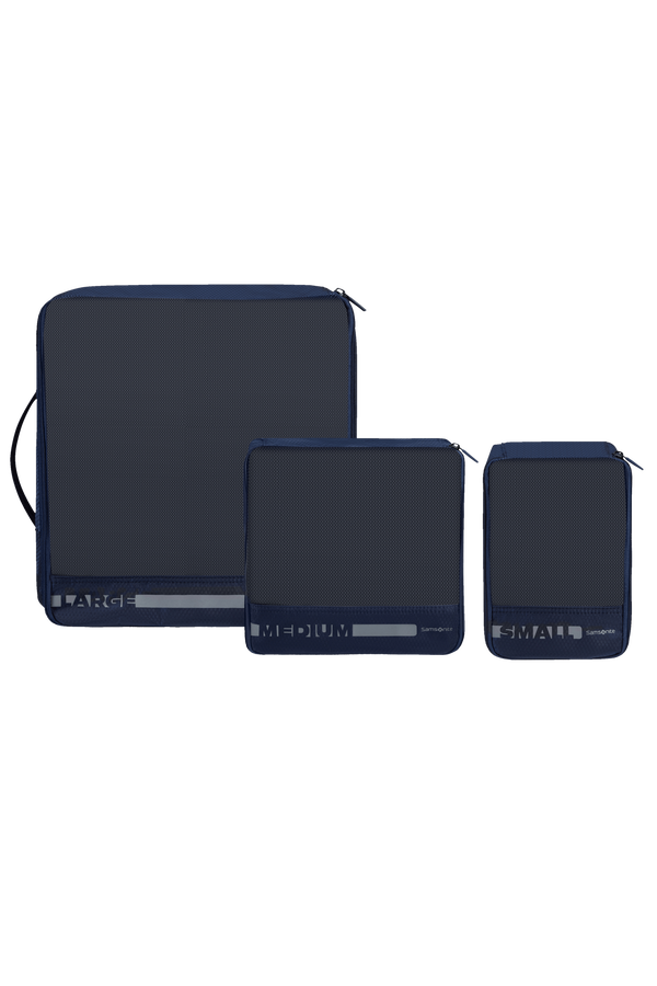 Samsonite Pack-Sized Set of 3 packing cubes  Fächer Navy