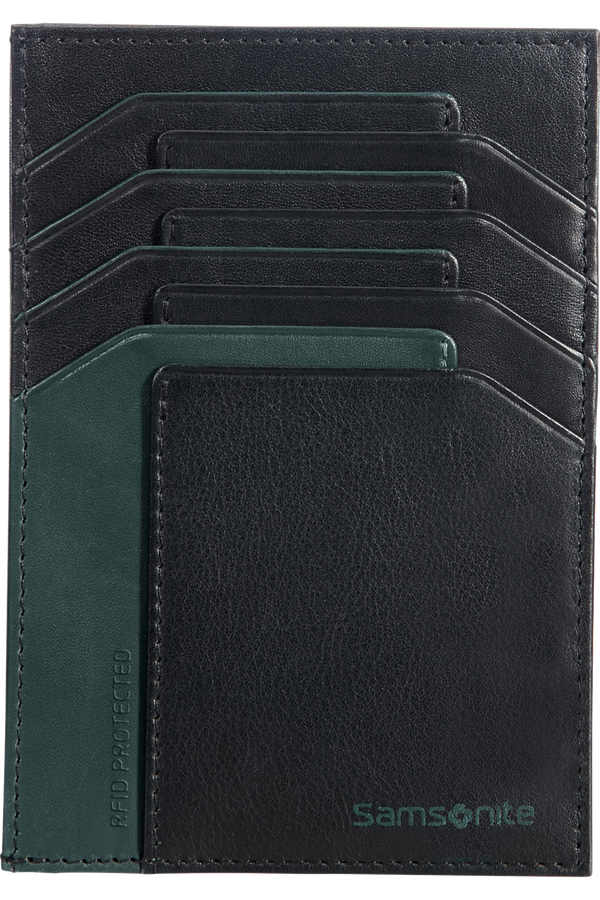Samsonite Gifty 2017 All In One Wallet  Noir/Vert d&rsquo;eau
