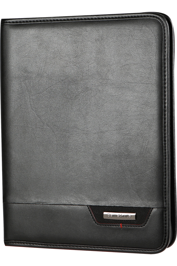Samsonite Stationery Pro-Dlx 4 Zip Folder A4 Schwarz