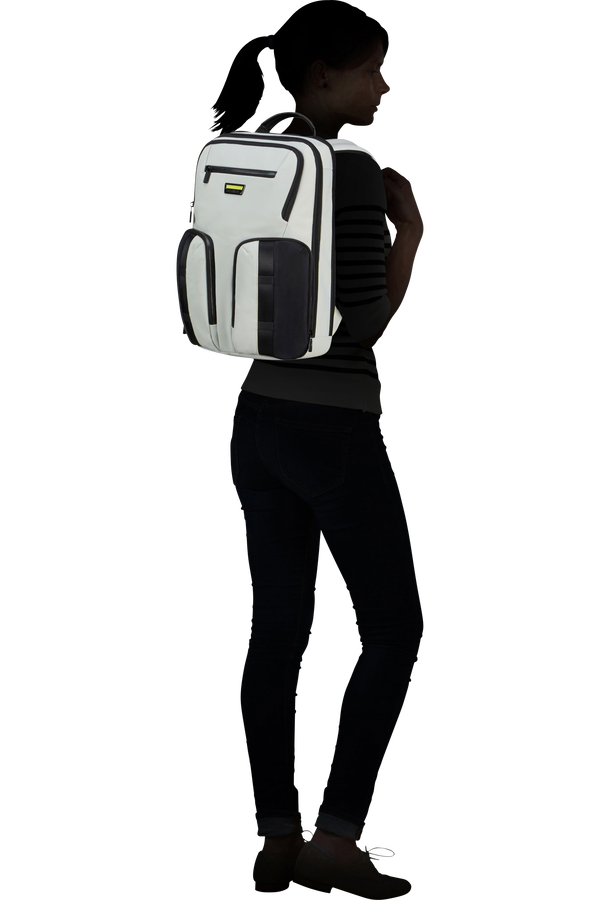 Samsonite Urban-Eye Backpack 14.1' 2 Pockets 14.1'  Light Grey/Lime