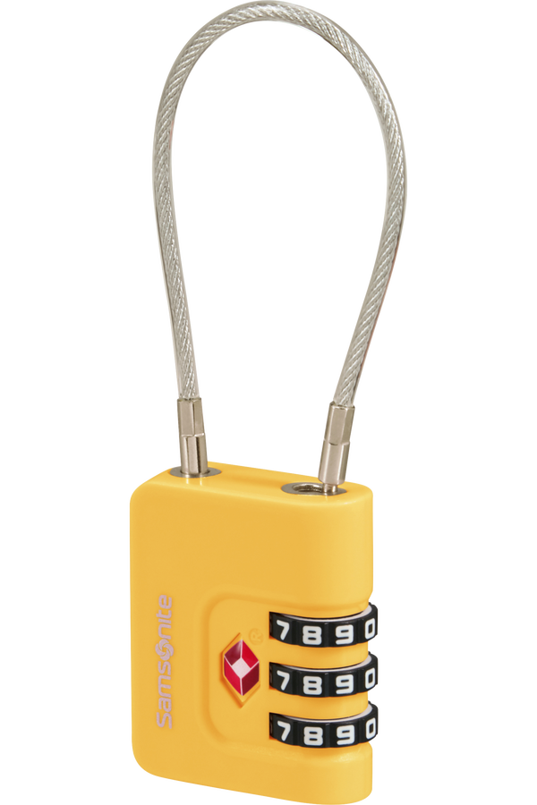 Samsonite Ta Revolution Cablelock 3 dial TSA  Jaune