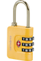 Samsonite Ta Revolution Combilock 3 dial TSA  Jaune