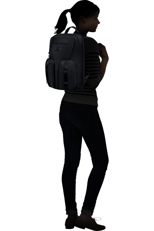 Samsonite Urban-Eye Backpack 14.1' 2 Pockets 14.1'  Noir