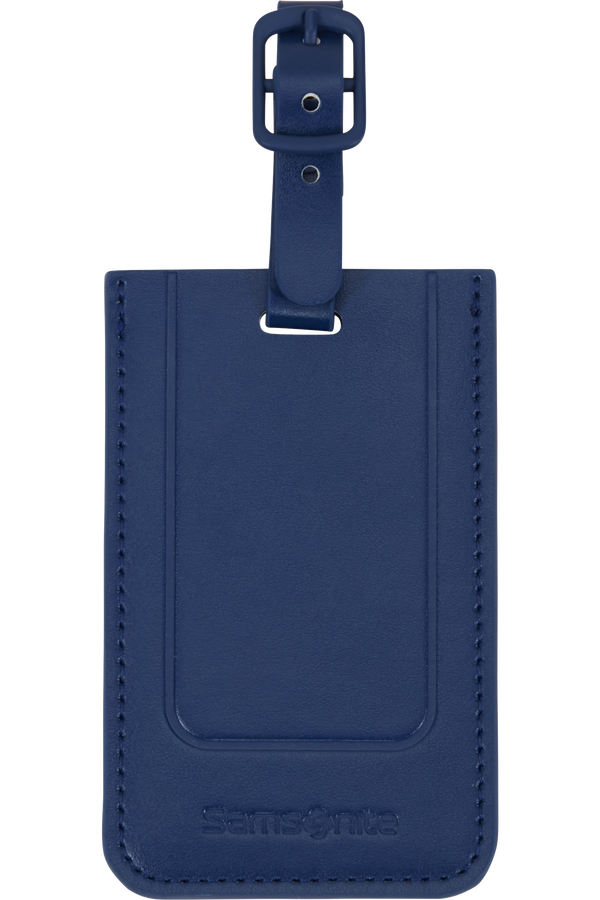 Samsonite Ta Revolution Rectangle Luggage Tag x2  Bleu nuit