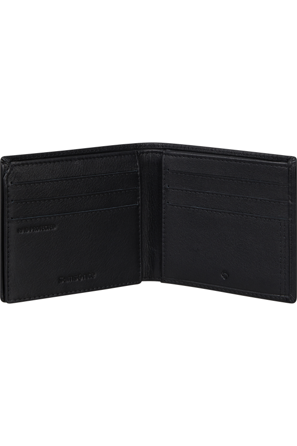 Samsonite Attack 2 Slg 049 - B S 9CC+VFL+2C+W  Schwarz