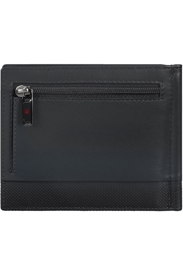 Samsonite Pro-Dlx 6 Slg 736 - 8CC H+MONEY CLIP+Z  Schwarz