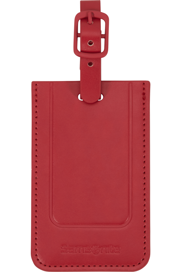 Samsonite Ta Revolution Rectangle Luggage Tag x2  Rot