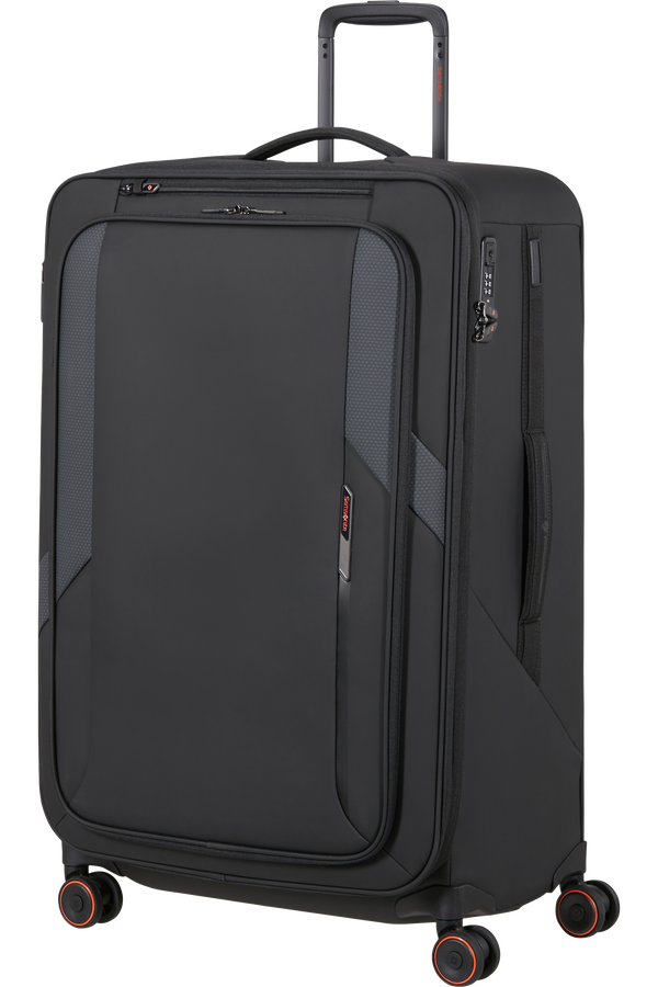 Samsonite Glazed Spinner Expandable 78cm  Schwarz