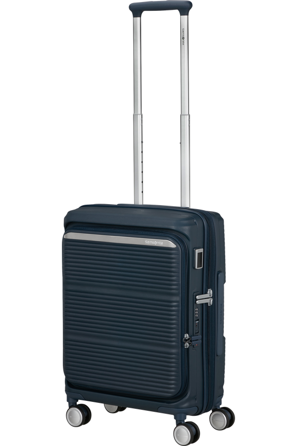 Samsonite Paralux Spinner Expandable Global Co 55cm  Bleu marine foncé