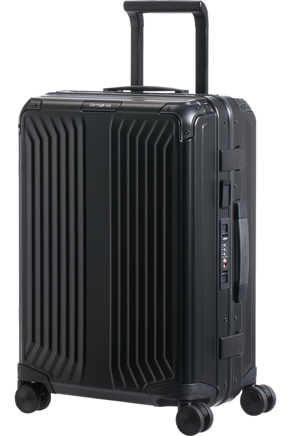 Samsonite Lite-Box Alu Spinner 55cm  Noir