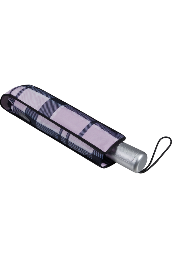 Samsonite Alu Drop S Safe 3 Sect. Auto O/C  Lavender Check