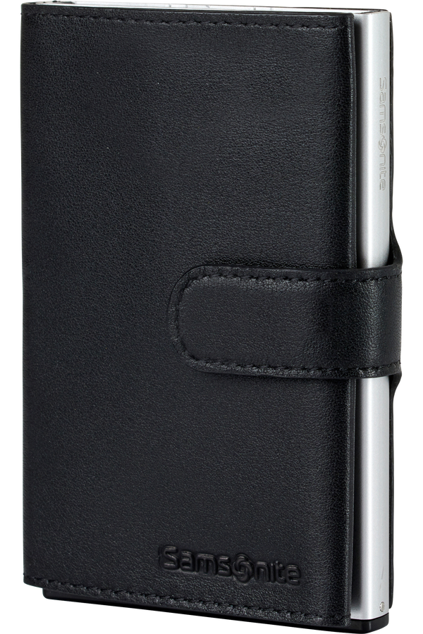 Samsonite Alu Fit 202 - Slide-up Wallet  Schwarz