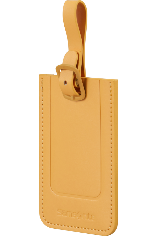 Samsonite Ta Revolution Rectangle Luggage Tag x2  Gelb