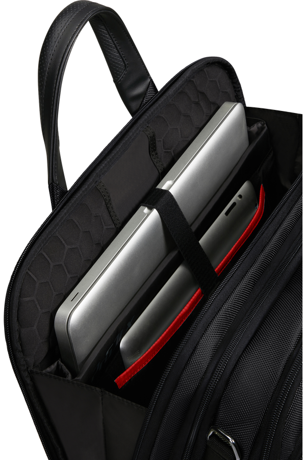 Samsonite Pro-Dlx 6 Bailhandle Expandable 15.6'  Schwarz