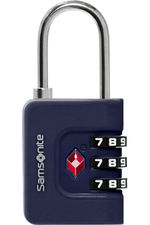 Samsonite Ta Revolution Combilock 3 dial TSA  Bleu nuit