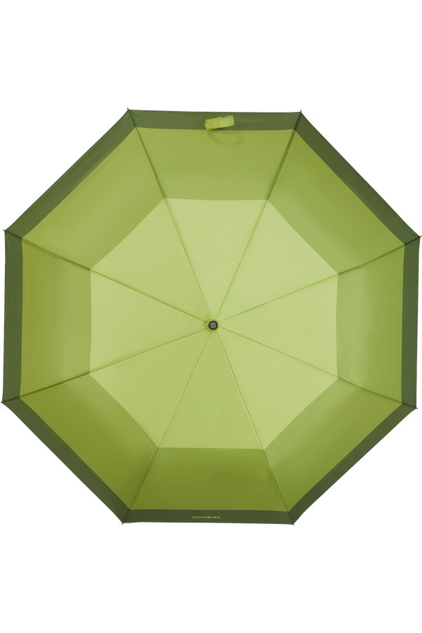 Samsonite Rain Pro 3 Sect. Auto O/C GP  Geometric Green Print