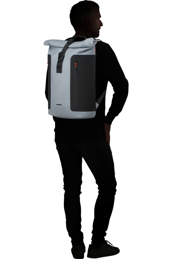 Samsonite Coatify Biz Rolltop Backpack 15.6'  Ocean/Lava