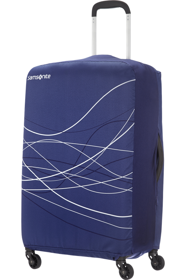 Samsonite Travel Accessories Foldable Luggage Cover M+  Bleu indigo