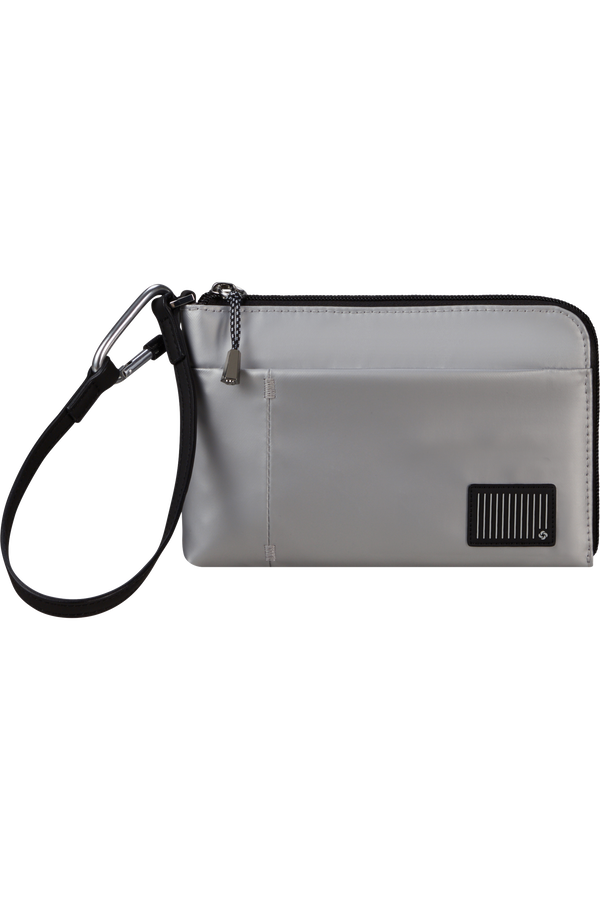 Samsonite Wander Last Mini Pouch  Argent m&eacute;tal