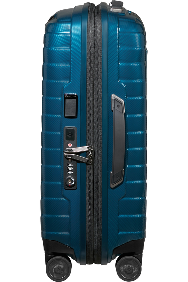 Samsonite Proxis Spinner Expandable Length 35cm 55cm  Bleu p&eacute;trole