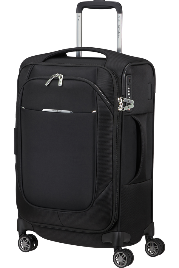 Samsonite Re-Lite Spinner Expandable 55cm  Schwarz