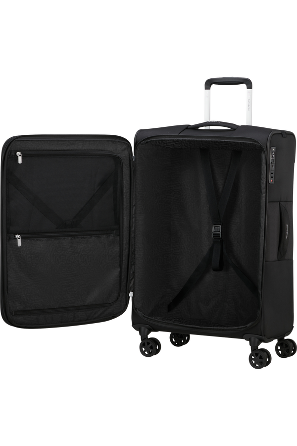 Samsonite Urbify Spinner Expandable 68cm  Schwarz