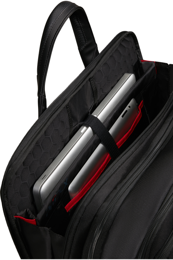 Samsonite Pro-Dlx 6 Bailhandle Expandable 17.3'  Noir