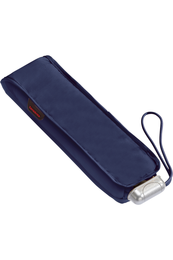Samsonite Alu Drop S 3 Sect. Manual Flat  INDIGO BLUE
