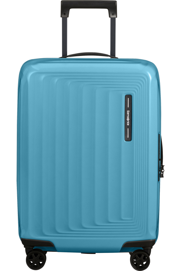 Samsonite Nuon Spinner Expandable 55cm  Metallic Ocean Blue