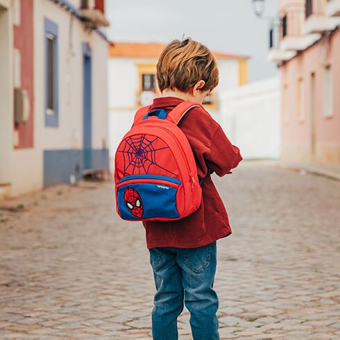 Let the adventure begin when travelling with our Spider-Man collection.